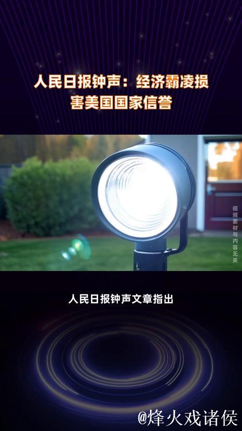 经济霸凌损害美国国家信誉（钟声）